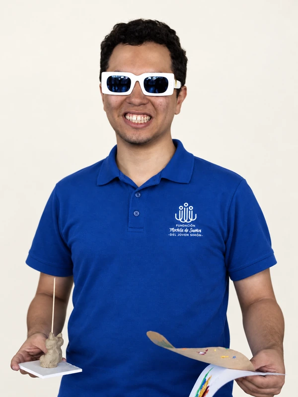Participante ACAR con creación artística